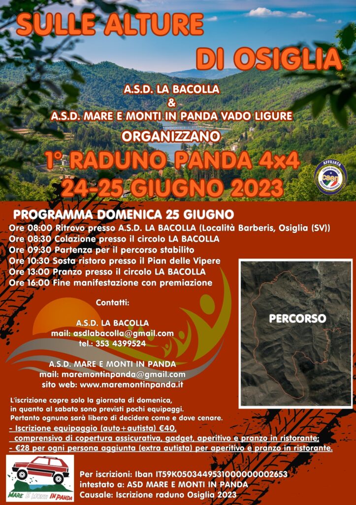 SULLE ALTURE DI OSIGLIA - RADUNO PANDA 4x4
